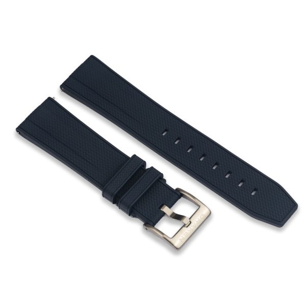 Woven texture rubber strap
